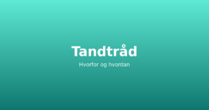 Tandtråd