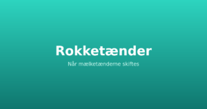 Rokketænder